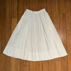 Free People Lowen Midi Skirt - Ivory XS